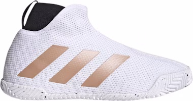 (Women) adidas Stycon Laceless HC 'White Copper Metallic' FY2946 (Women) adidas Stycon Laceless HC 'White Copper Metallic' FY2946