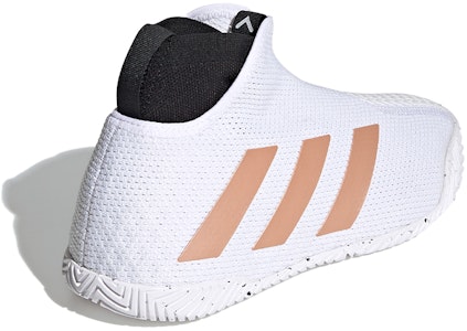 (W) adidas Stycon Tanpa Tali HC 'Putih Tembaga Metalik' FY2946 Shop (W) adidas Stycon Tanpa Tali HC 'Putih Tembaga Metalik' FY2946