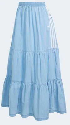 (W) adidas Summer Glow Skirt Denim - Denim Cerah KY8113 Sizing (W) adidas Summer Glow Skirt Denim - Denim Cerah KY8113