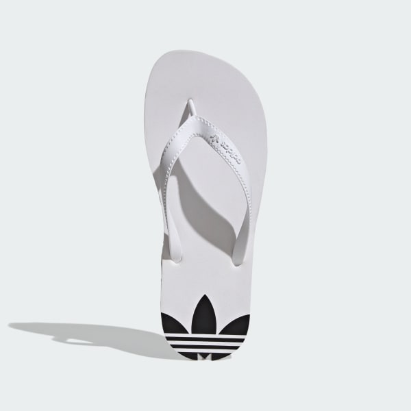 (W) Adidas Sun Beach Thongs Sandals Cloud White/Core Black/Cloud White 圖 2