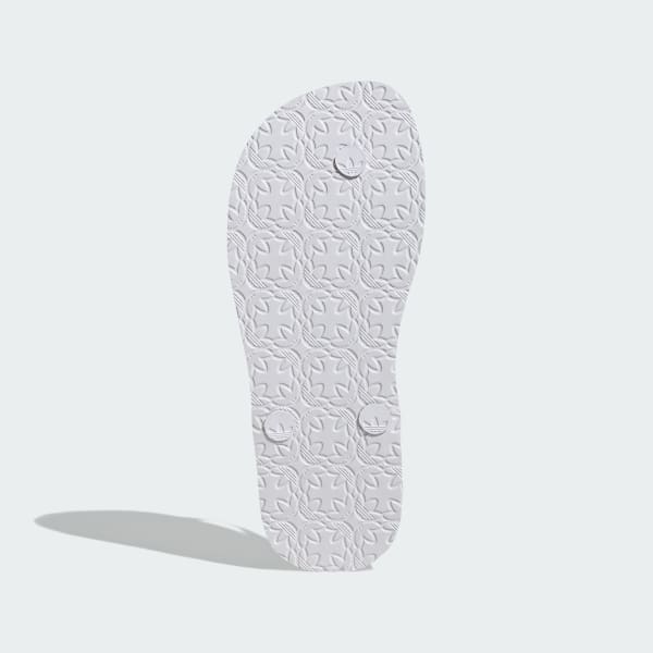 (W) Adidas Sun Beach Thongs Sandals Cloud White/Core Black/Cloud White 圖 3