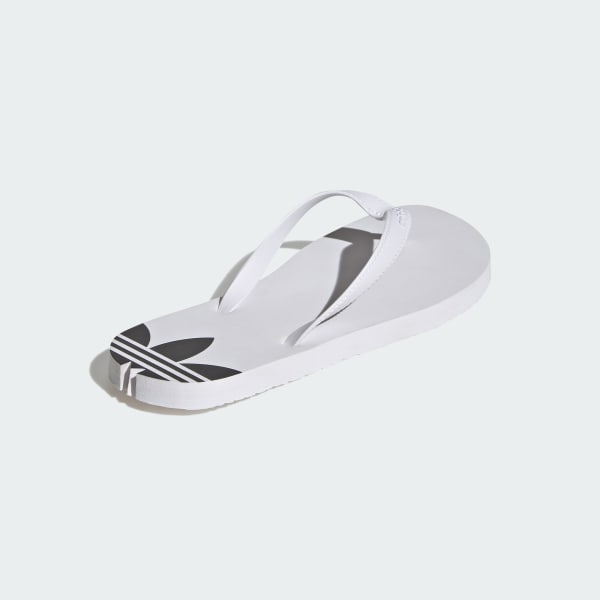 (W) Adidas Sun Beach Thongs Sandals Cloud White/Core Black/Cloud White 圖 5