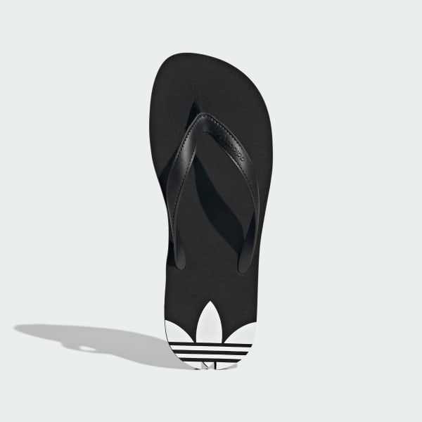 Order (W) Sandal Adidas Sun Thongs Hitam/Putih Core Black/Cloud White JP7750