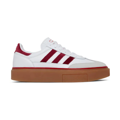(W) adidas Super Sleek 72 'White Burgundy Gum'