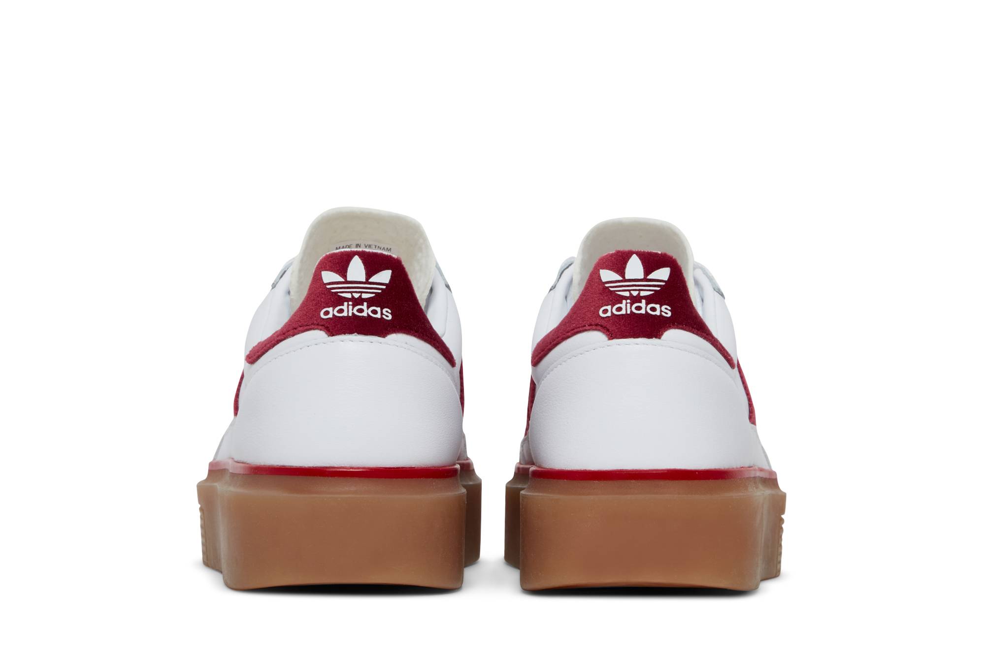 Details for (W) 아디다스 슈퍼 슬릭 72 '화이트 버건디 검' GW4901