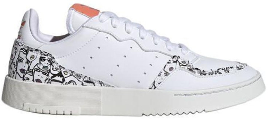 (W) adidas Supercourt 'Semi Coral' Wanita EH1019 Order (W) adidas Supercourt 'Semi Coral' Wanita EH1019