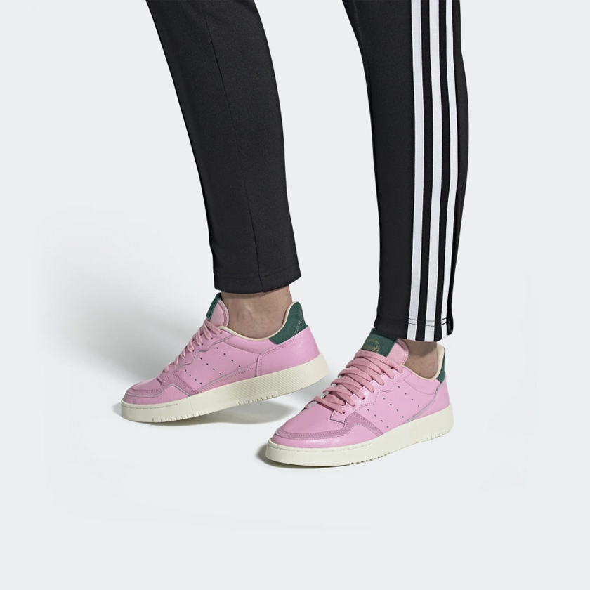 Sizing (W) adidas Supercourt 'Pink Hijau Asli' EF9220