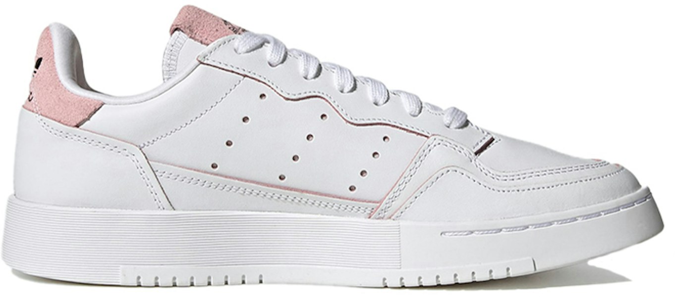 (W) adidas Supercourt ''Bianco Rosa Chiaro'' FV9709 Lookbook (W) adidas Supercourt ''Bianco Rosa Chiaro'' FV9709