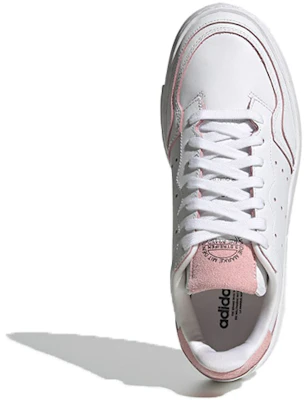 (W) adidas Supercourt ''Bianco Rosa Chiaro'' FV9709 Details for (W) adidas Supercourt ''Bianco Rosa Chiaro'' FV9709