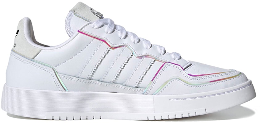 (Women) adidas Supercourt 'White Iridescent' FV9716 Order (Women) adidas Supercourt 'White Iridescent' FV9716