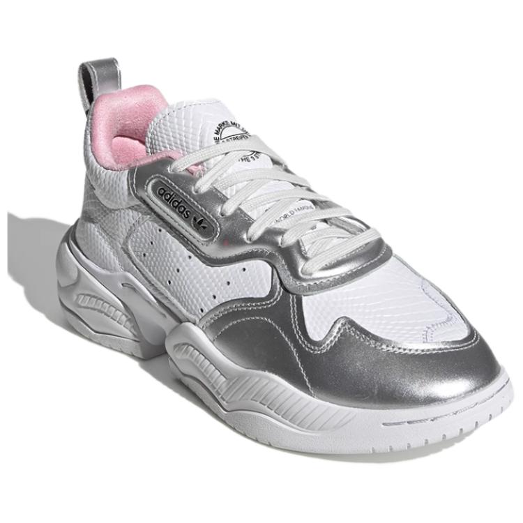 Lookbook (W) アディダス スーパコートRX 白/ピンク FV3671