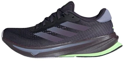 (Women) adidas Supernova 1 Running Shoes Black Purple Breathable Mesh Low-Top IG5839 (Women) adidas Supernova 1 Running Shoes Black Purple Breathable Mesh Low-Top IG5839