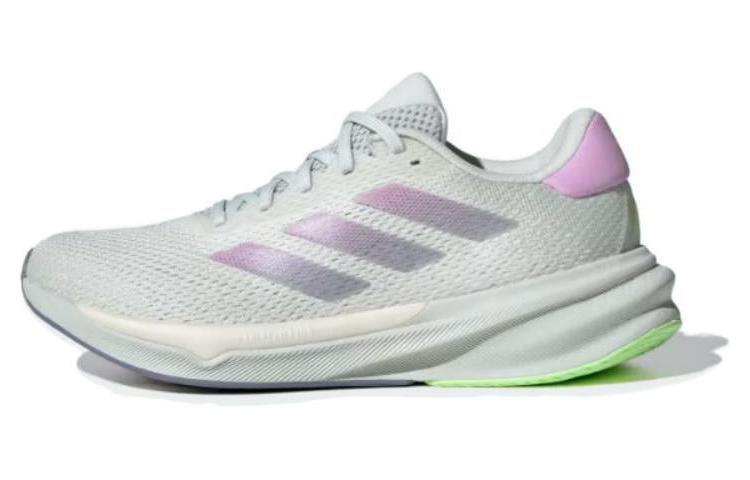 (Women) adidas Supernova 2 Running Shoes Grey Purple Lightweight Mesh Comfort. IG8283