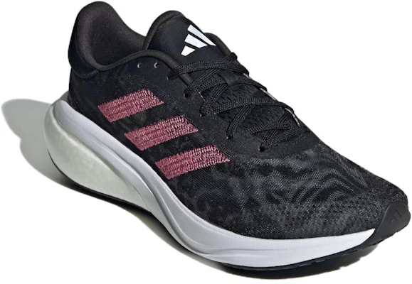 adidas Supernova 3 減震防滑耐磨 低筒 跑步鞋 女款 黑白粉 Lookbook adidas Supernova 3 減震防滑耐磨 低筒 跑步鞋 女款 黑白粉