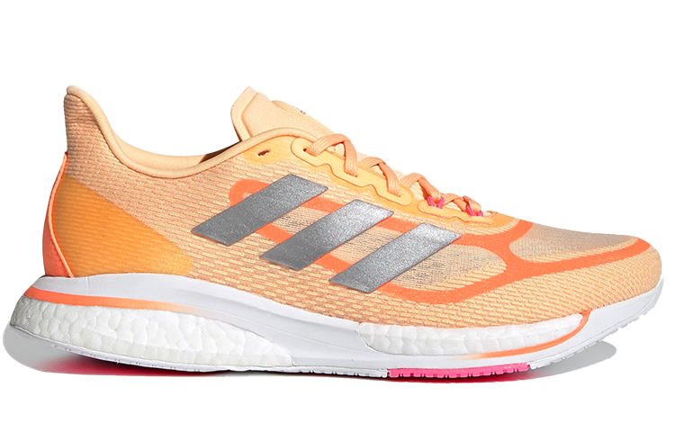 Order adidas Supernova+ 低筒 跑步鞋 女款 橙粉銀