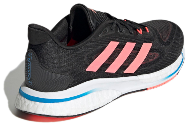 Shop (W) adidas Supernova+ 'Negro Rojo Ácido' GX0535