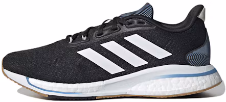 (Women) adidas Supernova+ 'Black Blue' HR0218 (Women) adidas Supernova+ 'Black Blue' HR0218