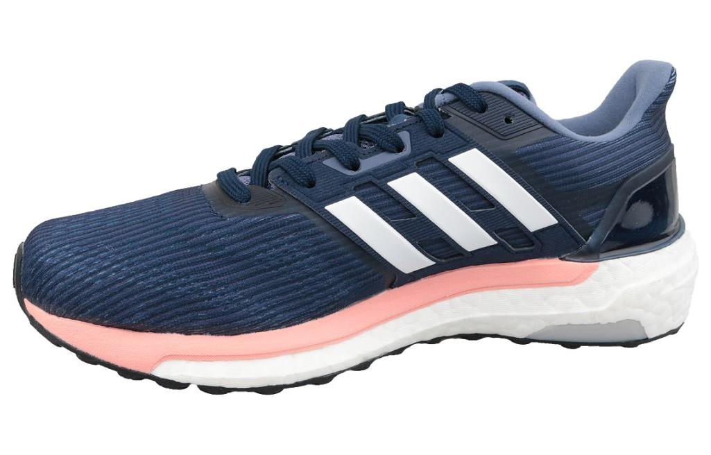 Lookbook adidas Supernova+ W 舒適耐磨 防滑 低筒 跑步鞋 女款 藍白