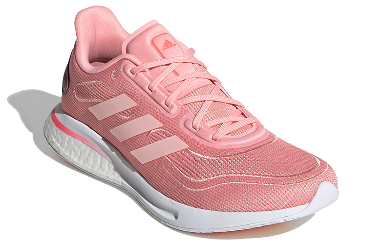 Lookbook (W) 阿迪达斯 Supernova 'Glow Pink' 亮粉色跑鞋 FV6021