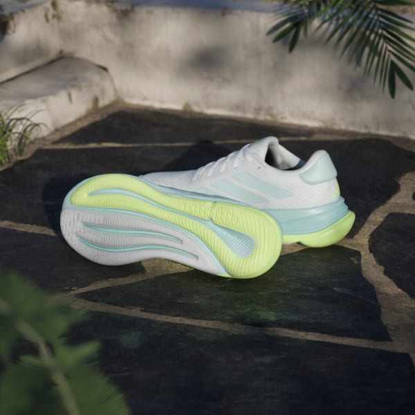 (W) Adidas Supernova Ease Cloud White/Halo Mint/Hi-Res Yellow 圖 3