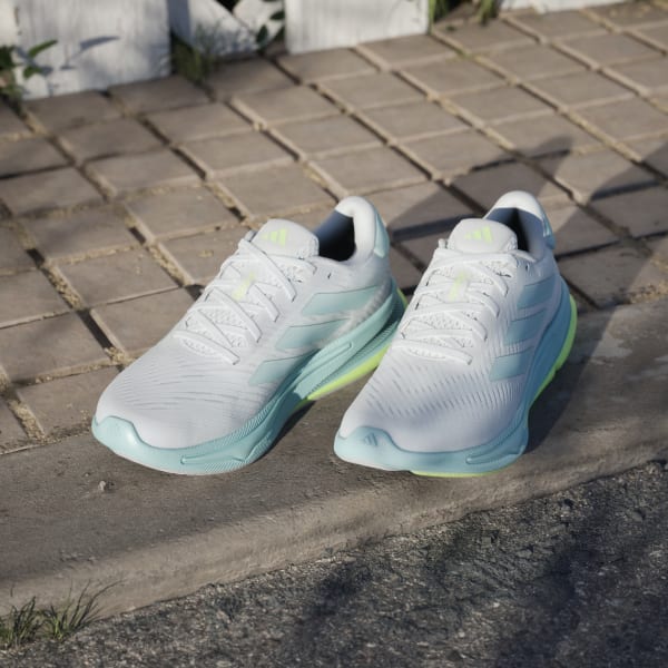 (W) Adidas Supernova Ease Cloud White/Halo Mint/Hi-Res Yellow 圖 4