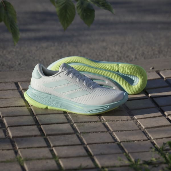 (W) Adidas Supernova Ease Cloud White/Halo Mint/Hi-Res Yellow 圖 7