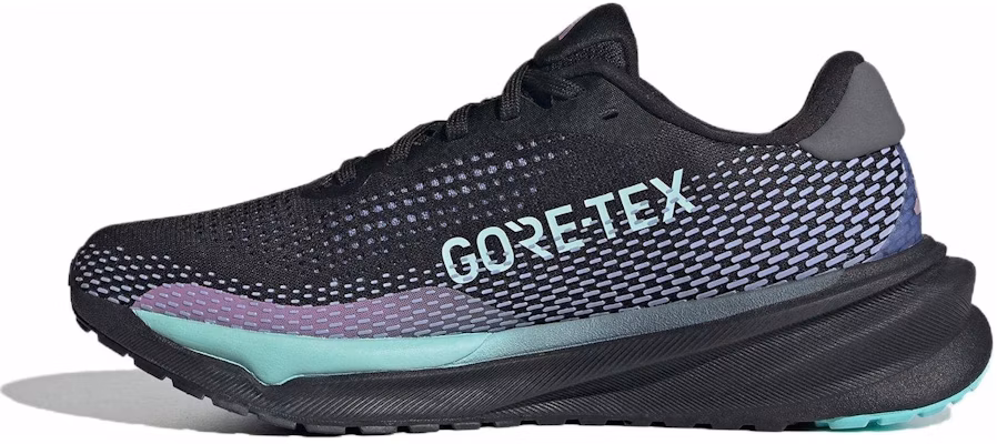 (Women) adidas Supernova GORE-TEX 'Black Semi Flash Aqua' ID6305 Order (Women) adidas Supernova GORE-TEX 'Black Semi Flash Aqua' ID6305