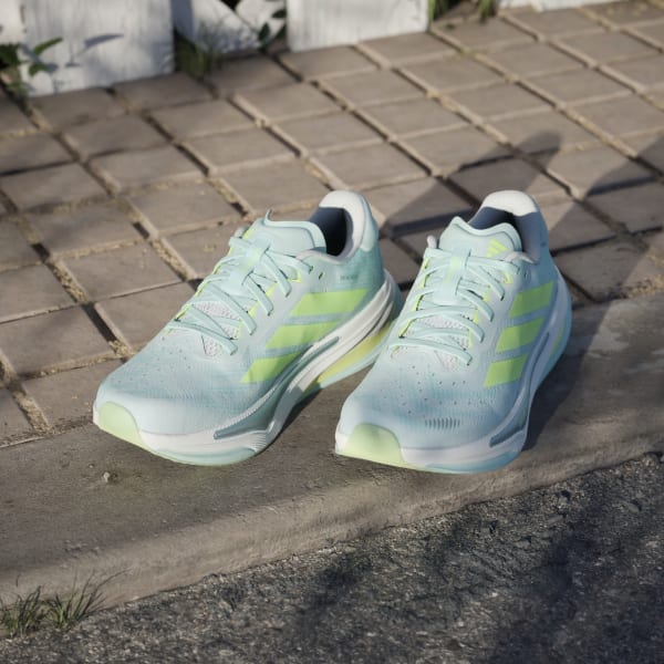 Shop (W) Adidas Supernova Prima 2 Menta Halo/Amarillo Hi-Res/Blanco Nube JS3556