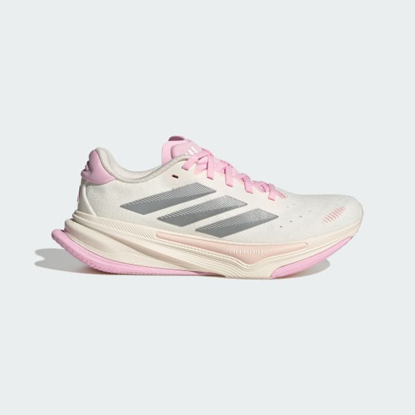 (Women) adidas Supernova Prima 2 Running Shoes Core White/Silver Metallic/Clear Pink JR4811