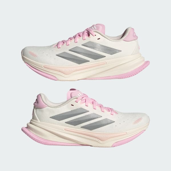 Cheap (W) adidas Supernova Prima 2 Chaussures Running Blanc/Argent Métallisé/Rose Clair JR4811