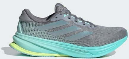 (Women) Adidas Supernova Rise 2 Grey/Magic Grey Met/Flash Aqua JQ7691 (Women) Adidas Supernova Rise 2 Grey/Magic Grey Met/Flash Aqua JQ7691