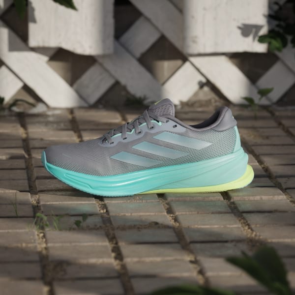 Details for (W) Adidas Supernova Rise 2 Abu-Abu/Magic Grey Met/Flash Aqua JQ7691