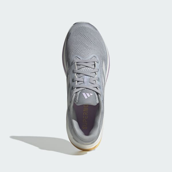 Shop (W) Adidas Supernova Rise 2 跑鞋 銀光灰/石灰灰/粉梅紅 JQ7689