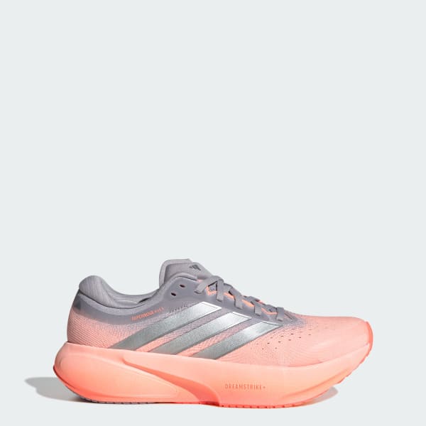 (Women) Adidas Supernova Rise 3 Clear Orange/Silver Metallic/Glory Grey JR7372