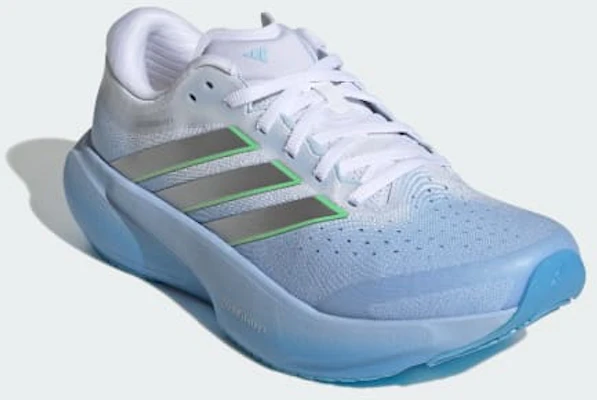 (W) 아디다스 슈퍼노바 라이즈 3 러닝화 글로우 블루/실버 메탈릭/클라우드 화이트 JR1613 Shop (W) 아디다스 슈퍼노바 라이즈 3 러닝화 글로우 블루/실버 메탈릭/클라우드 화이트 JR1613