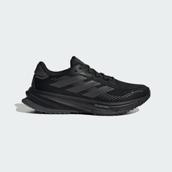 (Women) Adidas Supernova Rise GTX Running Shoes - Waterproof Athletic Footwear Core Black/Carbon/Core Black JP7764