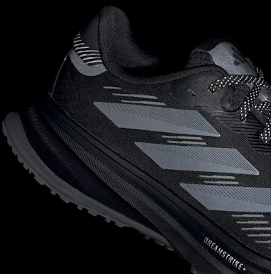 (Women) Adidas Supernova Rise GTX Running Shoes - Waterproof Athletic Footwear Core Black/Carbon/Core Black JP7764 2