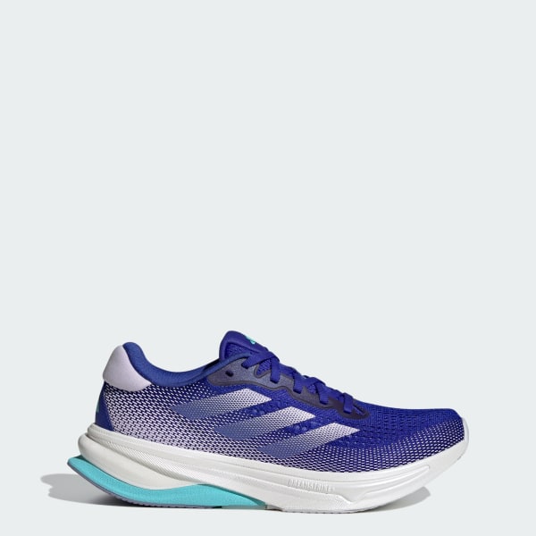 Buy (W) Adidas Supernova Solution Kasut Lari Biru Lucid/Ungu Lembut/Aqua Kilat ID3606