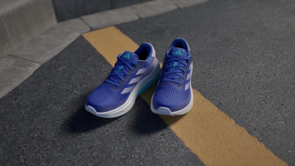 Order (W) Adidas Supernova Solution Kasut Lari Biru Lucid/Ungu Lembut/Aqua Kilat ID3606