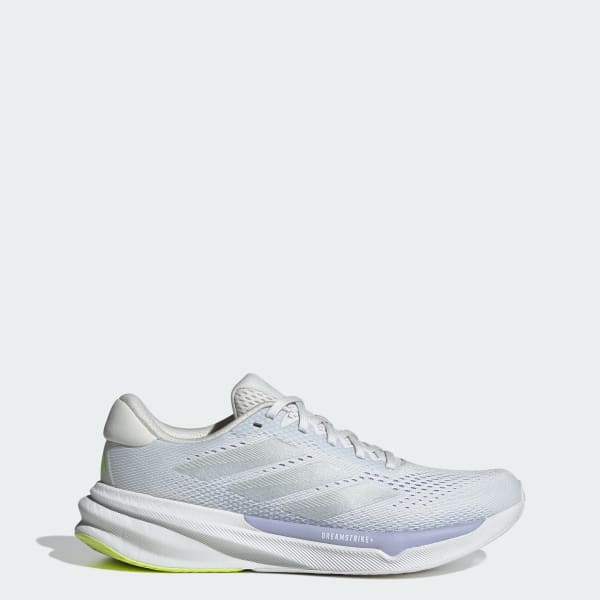 (W) Adidas Supernova Stride 2 Running Shoes Crystal White/Matte Silver/Violet Tone