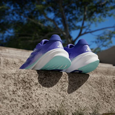 (W) Adidas Supernova Stride 跑鞋 鈷藍/零金屬色/紫色漸層 ID3695 1