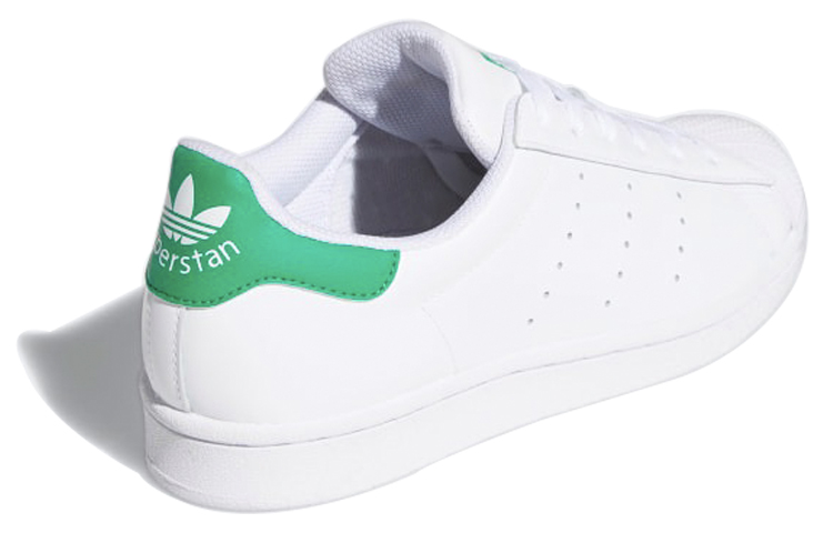 Lookbook 阿迪達斯 Originals Stan Smith Superstar 低幫 板鞋 女款 綠尾