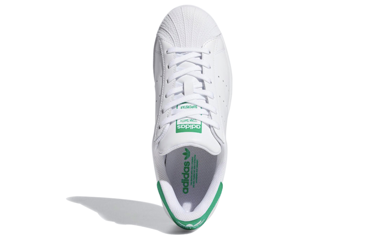 Shop 阿迪達斯 Originals Stan Smith Superstar 低幫 板鞋 女款 綠尾