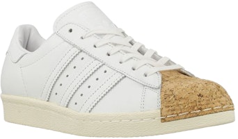 adidas Originals Superstar 80s ‘Cork Toe’ 女款 白色 Order adidas Originals Superstar 80s ‘Cork Toe’ 女款 白色