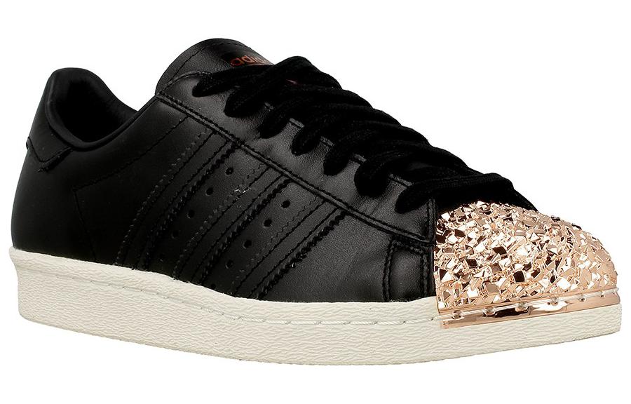 Lookbook adidas originals Superstar 舒適 防滑耐磨 低筒 運動鞋 女款 黑色