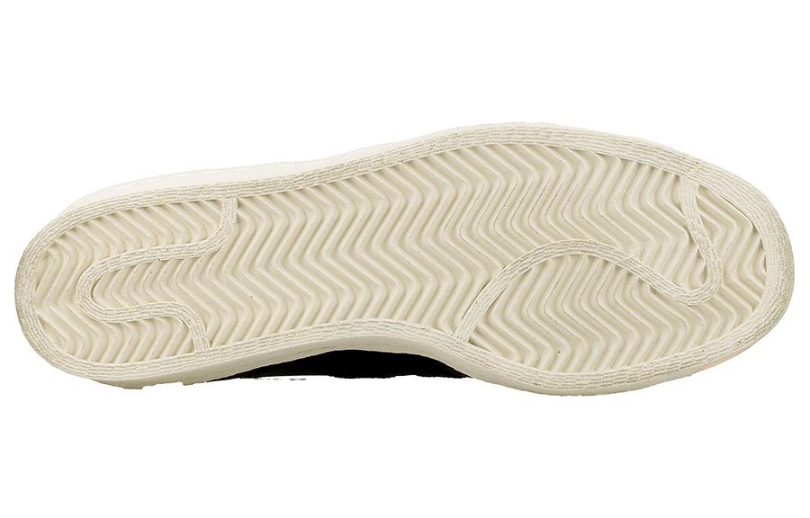 Details for adidas originals Superstar 舒適 防滑耐磨 低筒 運動鞋 女款 黑色