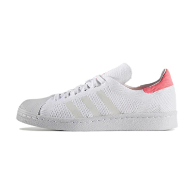 (W) adidas Superstar 80s Primeknit 'White Solar Pink'