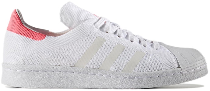 (W) adidas Superstar 80s Primeknit 'Putih Solar Pink' BB5095 Order (W) adidas Superstar 80s Primeknit 'Putih Solar Pink' BB5095
