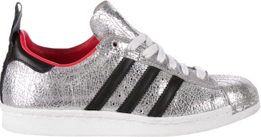 (Women) adidas Superstar 80s Topshop Exclusive 'Cracked Silver' S77437 (Women) adidas Superstar 80s Topshop Exclusive 'Cracked Silver' S77437
