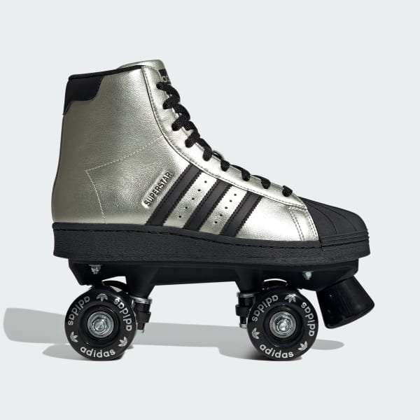 (Women) Adidas Superstar 82 Roller Skates Alumina/Core Black/Silver Metallic JS4041
